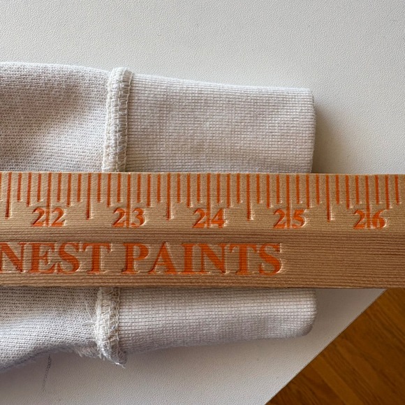 Faherty Sweatshirt Womens Small Cream Big Sky Country Graphic Crew Neck Cotton - Picture 7 of 9